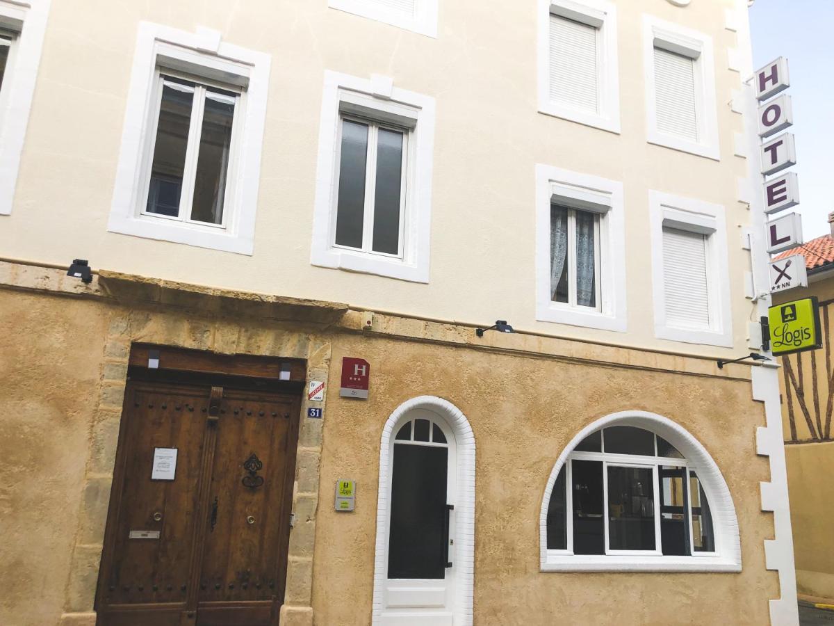 Logis Hotel Restaurant Metropole Mirande  Bagian luar foto